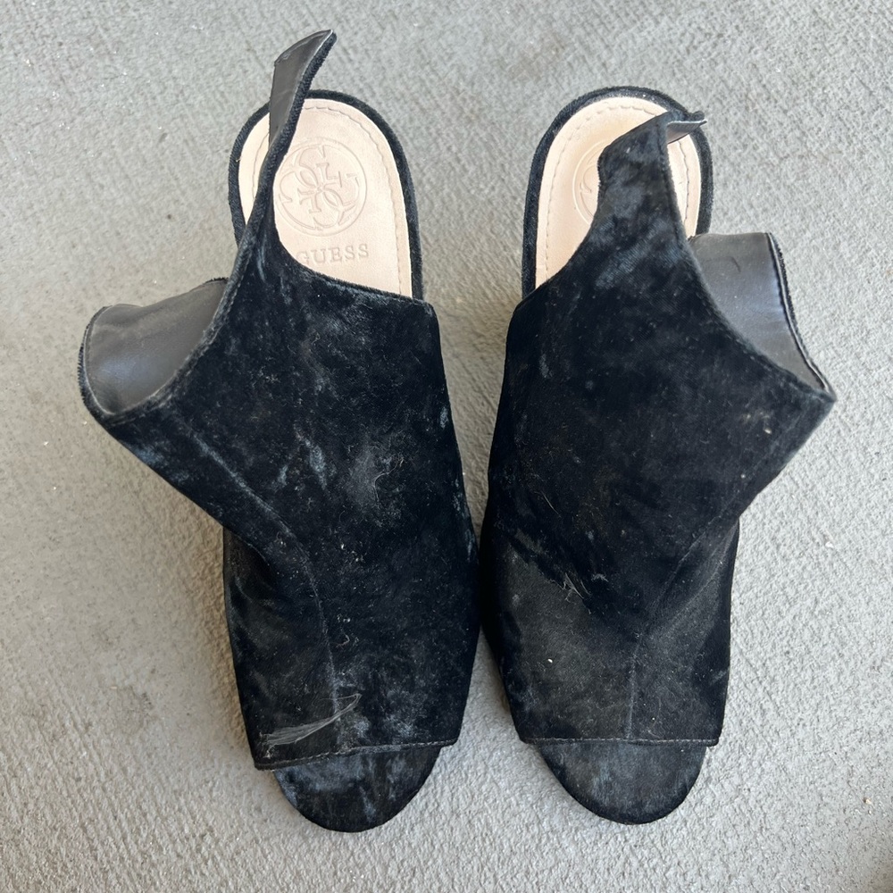 Black Guess Heels